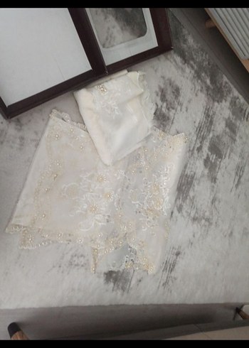 İşlemeli seccade seti 8 parca - Görsel 8