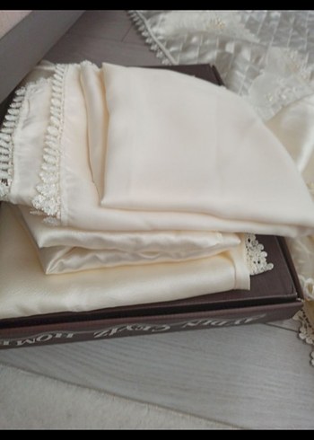 İşlemeli seccade seti 8 parca - Görsel 3