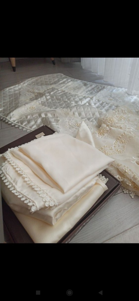 İşlemeli seccade seti 8 parca - Görsel 2