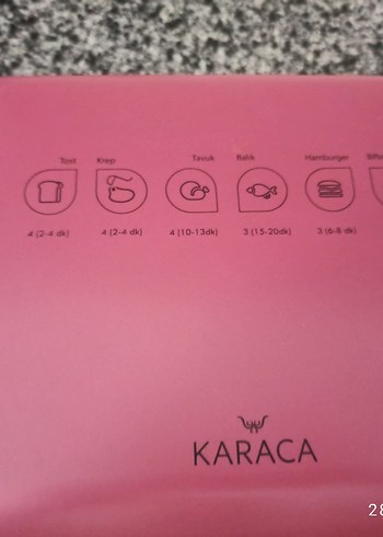 Karaca Pembe Tost Makinesi - Görsel 3