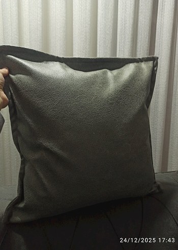 istikbal Gri sıfır kırlent kılıfı - Görsel 7