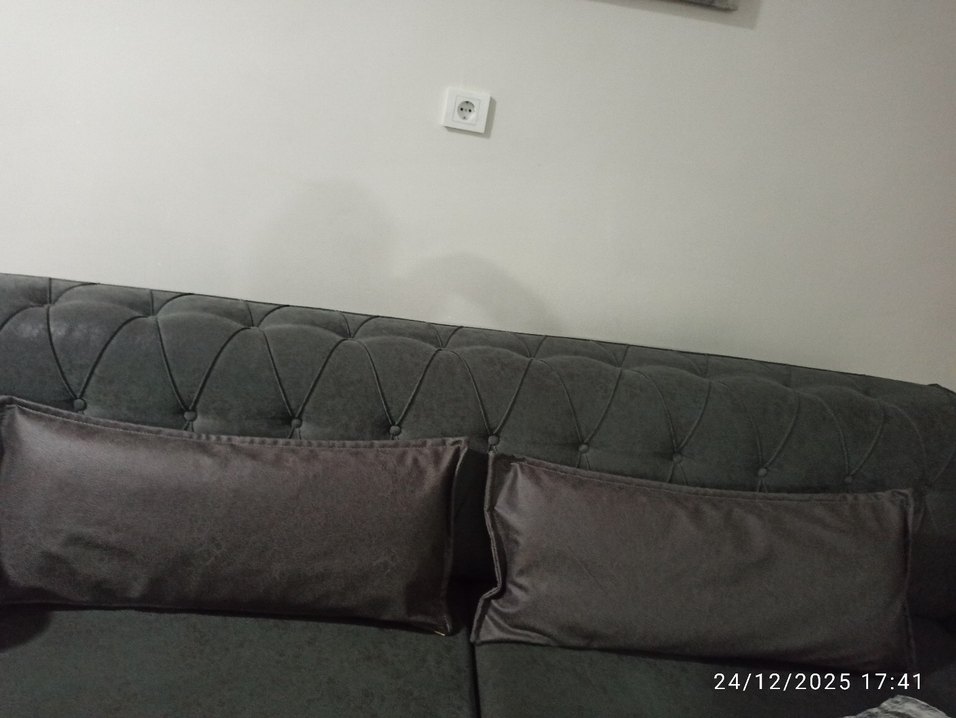 istikbal Gri sıfır kırlent kılıfı - Görsel 3