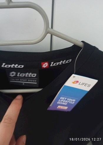 orjinal Lotto tişört etiketi - Görsel 2