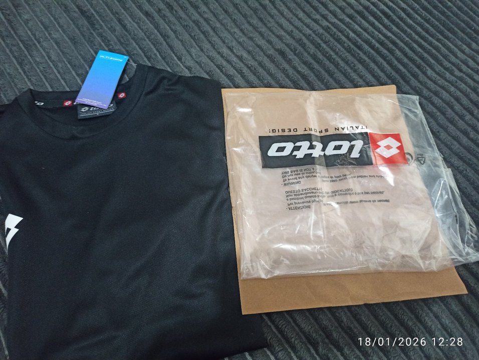 orjinal Lotto tişört etiketi - Görsel 3