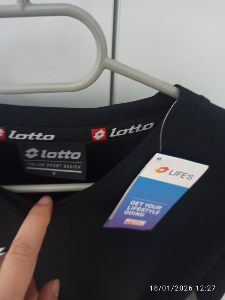 orjinal Lotto tişört etiketi - Görsel 2