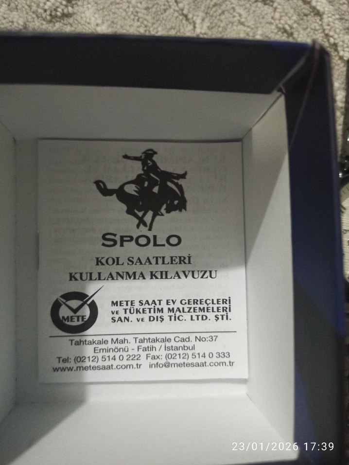 Beyaz Kadranlı Erkek Klasik Saat - Görsel 4