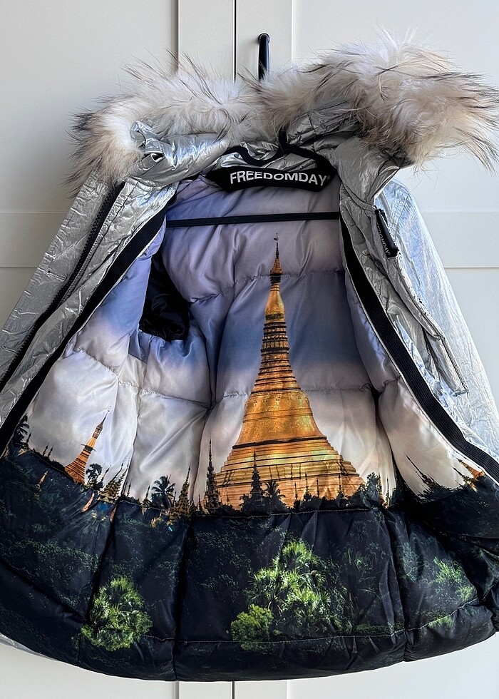 Kaz tüyü mont - Görsel 2