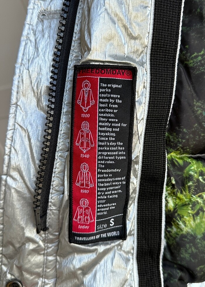 Kaz tüyü mont - Görsel 4