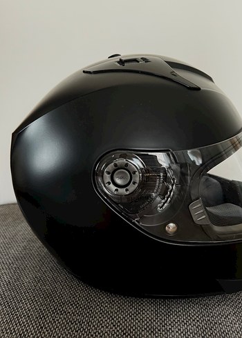 Siyah Shark Motosiklet Kaskı - Görsel 4