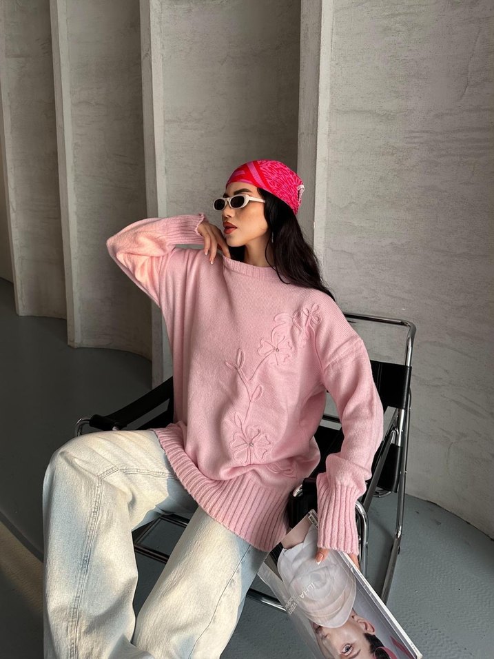 Triko Kadın Kazak - Görsel 5