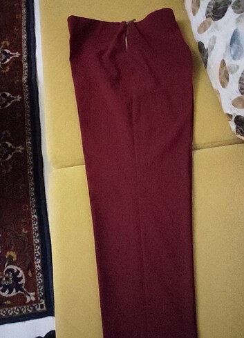 44 Beden bordo Renk Yazlık pantolon