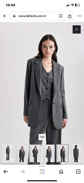 Defacto blazer ceket