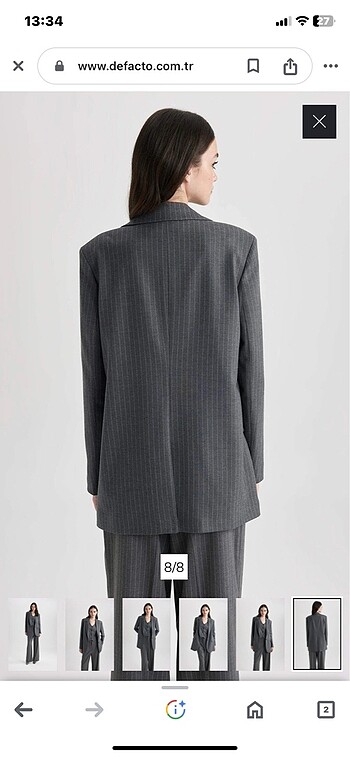 m Beden blazer ceket