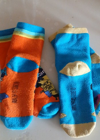 Çocuklar için Renkli Baskılı Çoraplar - Görsel 2