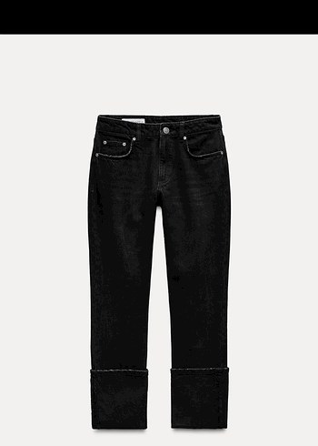 Zara Trf Siyah Boru Paca Jean