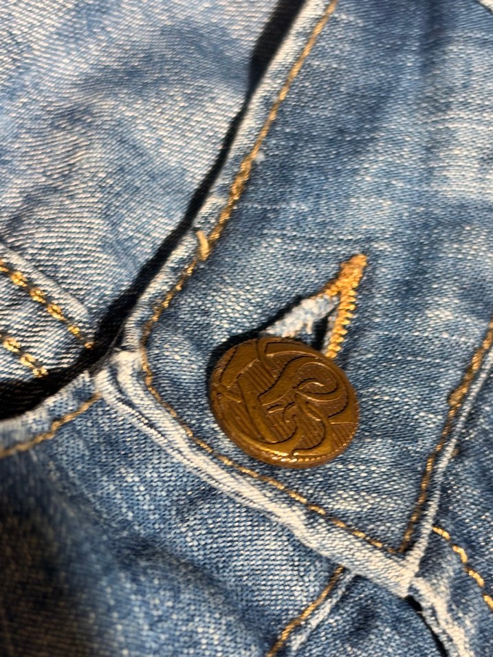 vintage kot pantalon — görsel 3/11