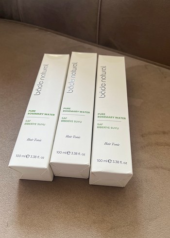 Beden Renk Bade Natural Saf Biberiye Suyu Saç Toniği 100 ml