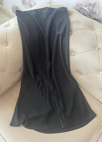 xs Beden Zara Saten Midi Etek