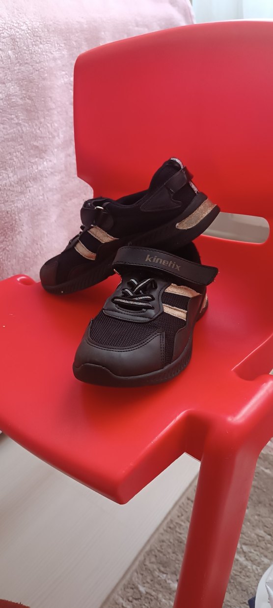 k Çocuk Siyah Spor Ayakkabı - Görsel 2