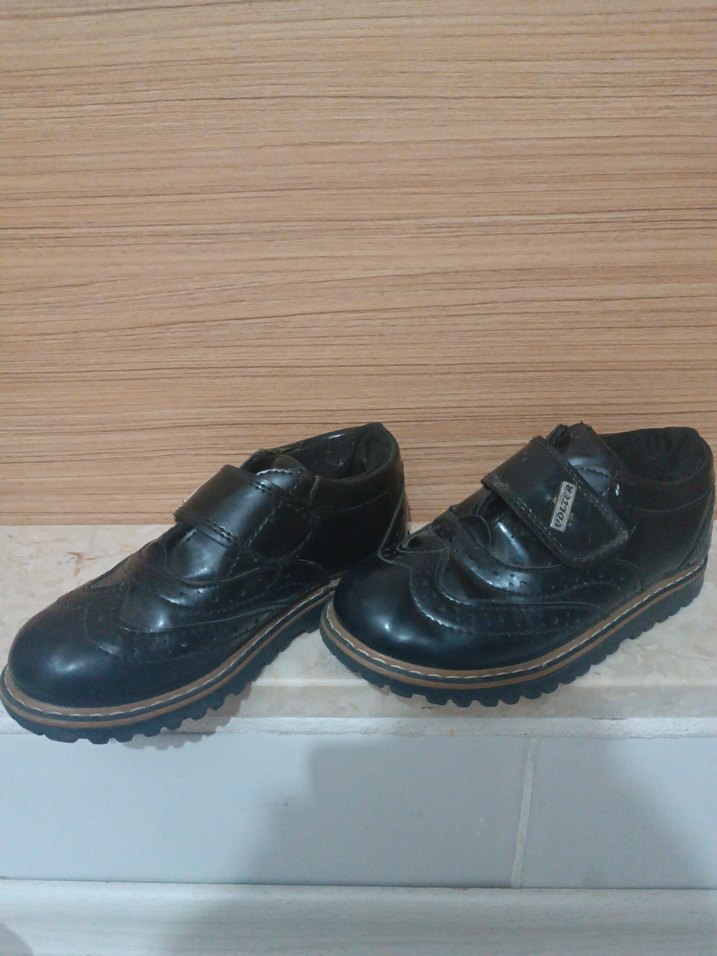 Siyah Erkek Çocuk Özel Gün Ayakkabısı - Görsel 5