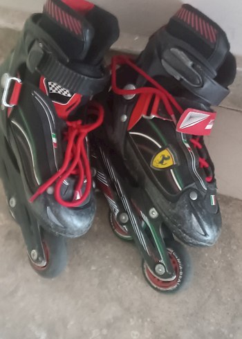 Kırmızı Bağcıklı Erkek Spor Paten - Görsel 2