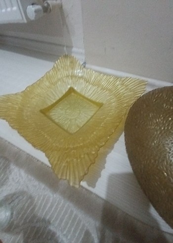 Parlak Altın Bohem Tarzı Tabak Seti - Görsel 2