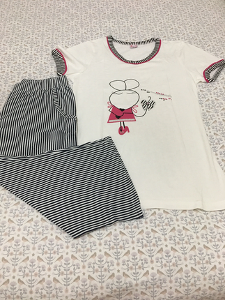 Likralı Pijama takımı