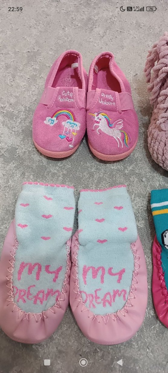 6 çift panduf - Görsel 5