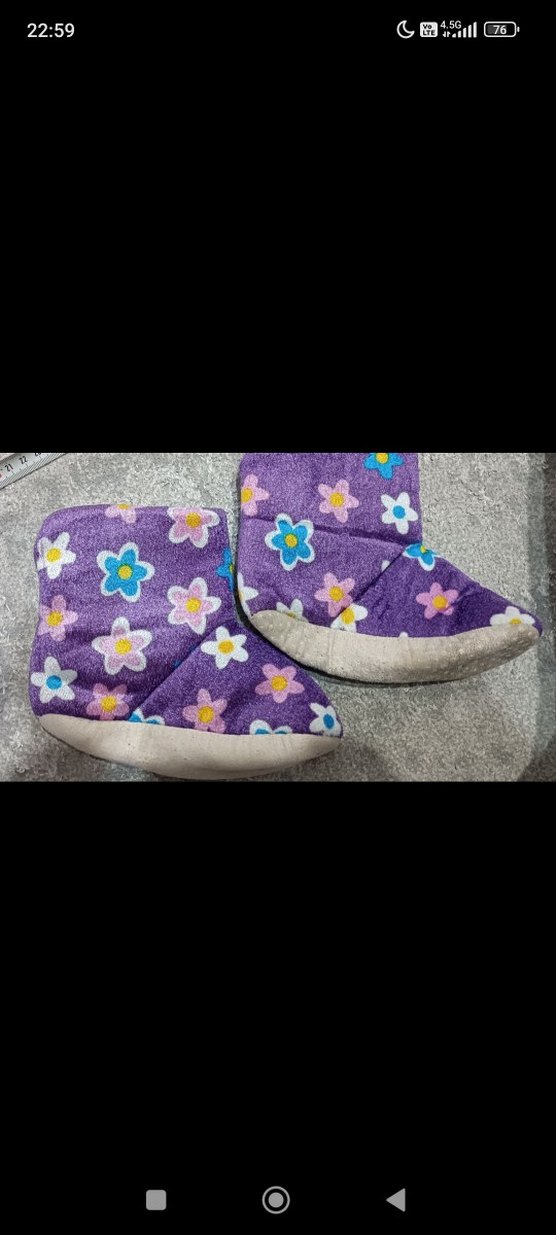 6 çift panduf - Görsel 4