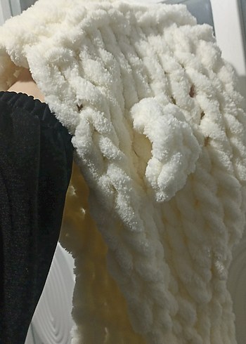 puffy ipten şapkalı ayıcık atkı - Görsel 4