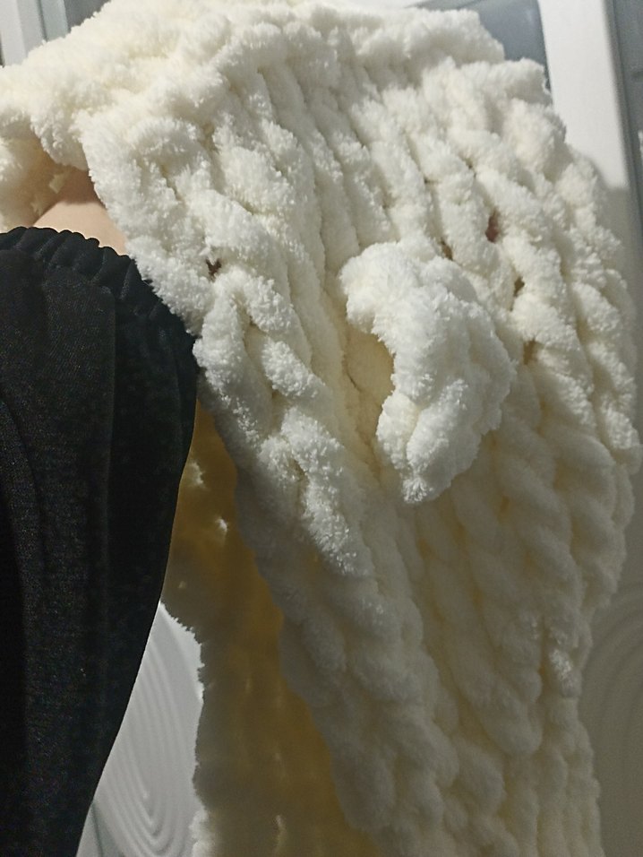 puffy ipten şapkalı ayıcık atkı - Görsel 4