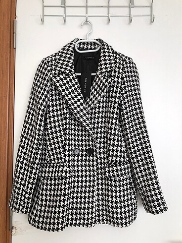 Kazayağı Desenli Blazer