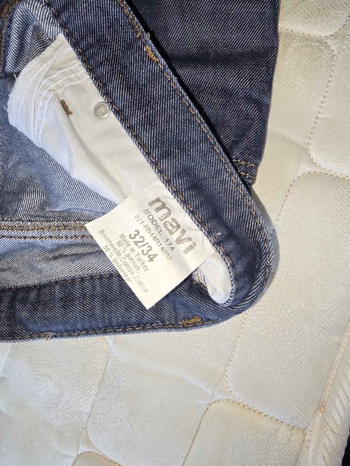 Mavi GREVY Düğmeli Erkek Denim Jean - Görsel 3