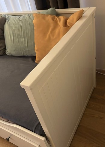 HEMNES/AGOTNES Beyaz Çekmeceli Çocuk Divanı 80x200 cm - Görsel 3