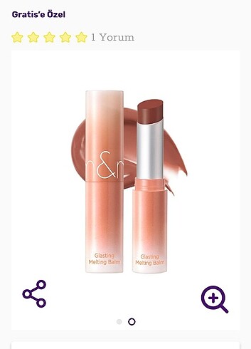  Beden Rom&nd Scotch Nude Glasting Melting Balm