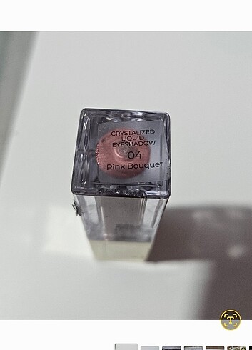 Beden Note crystalized liquid eyeshadow 04 pink bouquet likit tekli fa