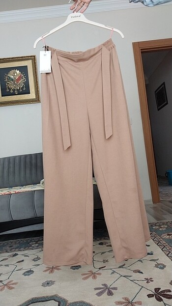 Bayan bol paça pantolon 