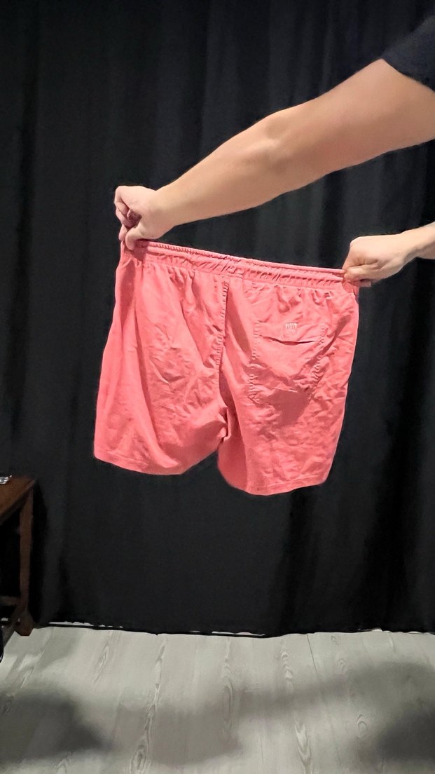 Erkek Pembe Midi Rahat Kesim Mayo - Görsel 2