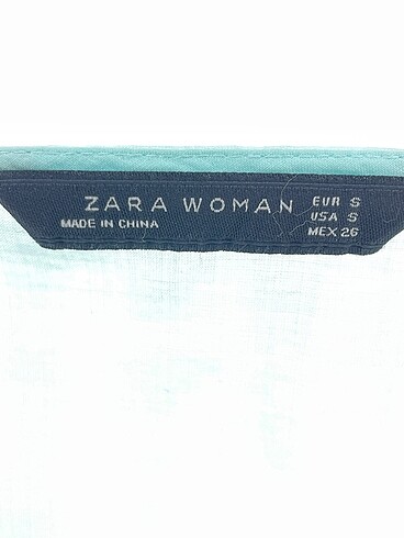 s Beden mavi Renk Zara Bluz %70 İndirimli.