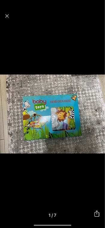Baby Toys Safari Oyun Halısı