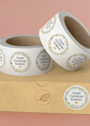 Sticker / Etiket / Paket Etiketi