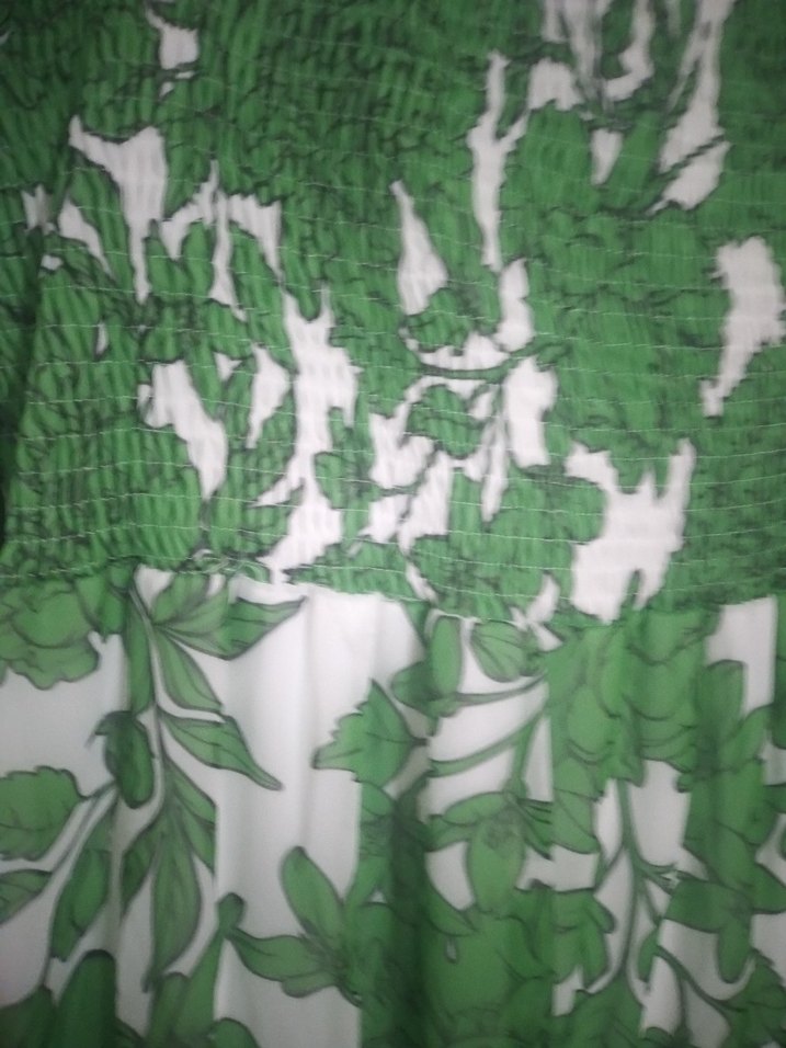 Yeşil Bohem Uzun Elbise - Görsel 5