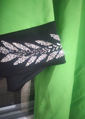 Yeşil Salaş Abiye tunik - Görsel 4