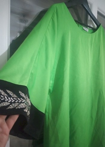 Yeşil Salaş Abiye tunik - Görsel 5