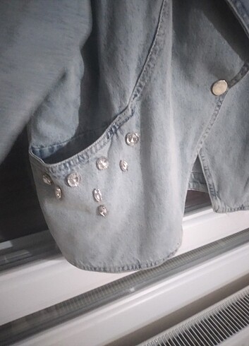 Jean ceket  - Görsel 6