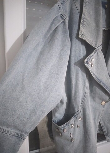 Jean ceket  - Görsel 7