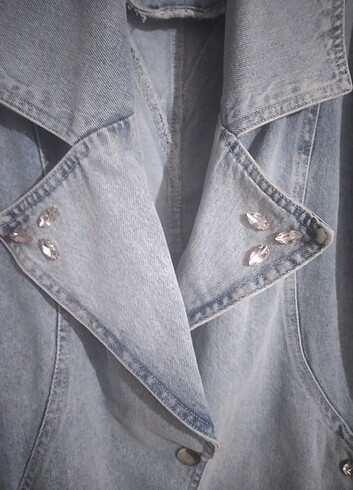 Jean ceket  - Görsel 8