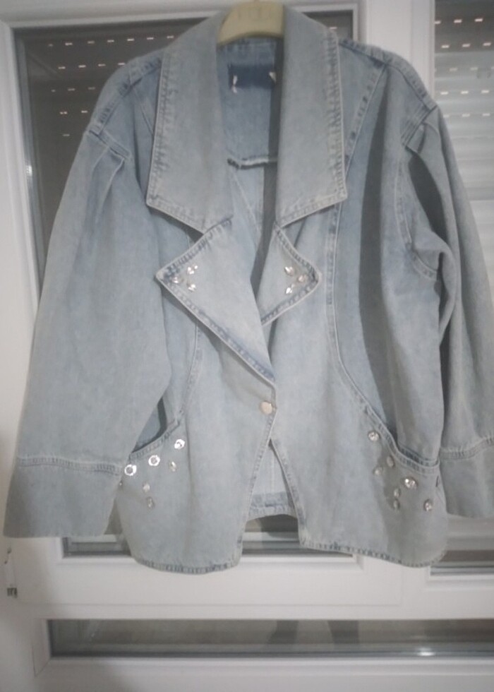 Jean ceket  - Görsel 2
