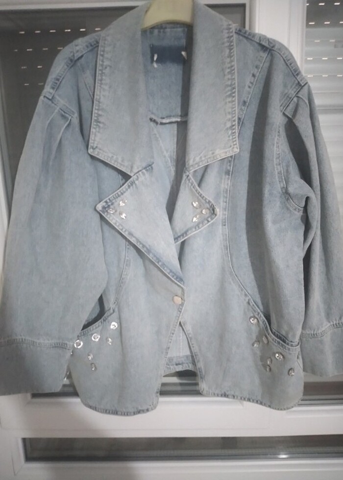 Jean ceket  - Görsel 4