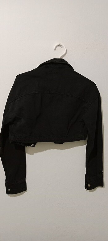 xs Beden siyah Renk Siyah crop ceket